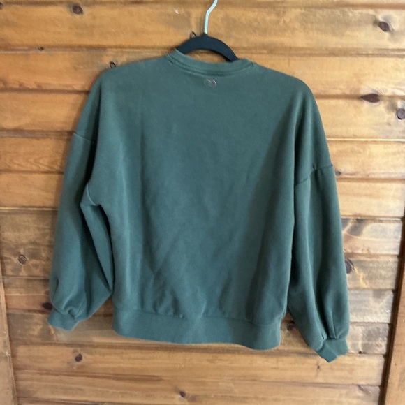 CALIA by Carrie Underwood Green Sweatshirt - Picture 2 of 7